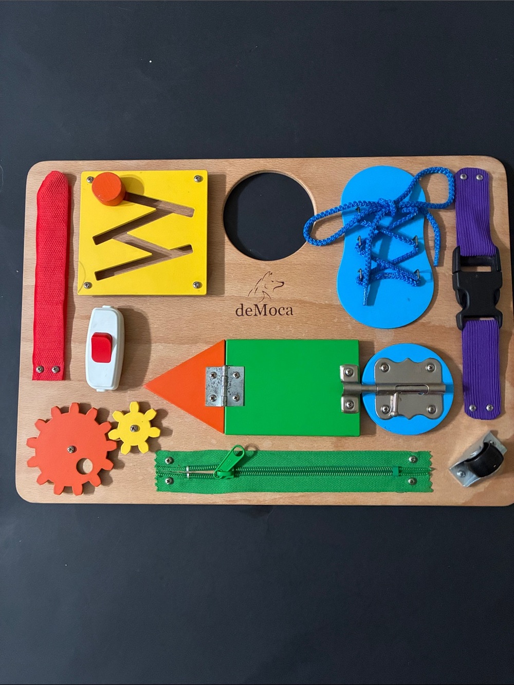 deMoca - MONTESSORI BUSY BOARD